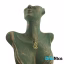 گردنبند طلا 18 عیار طرح مادر و فرزند (کد DN-P2354)