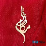 گردنبند طلا 18 عیار طرح مژگان
