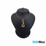 گردنبند طلا 18 عیار طرح نیکا