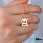 گردنبند طلا 18 عیار طرح A