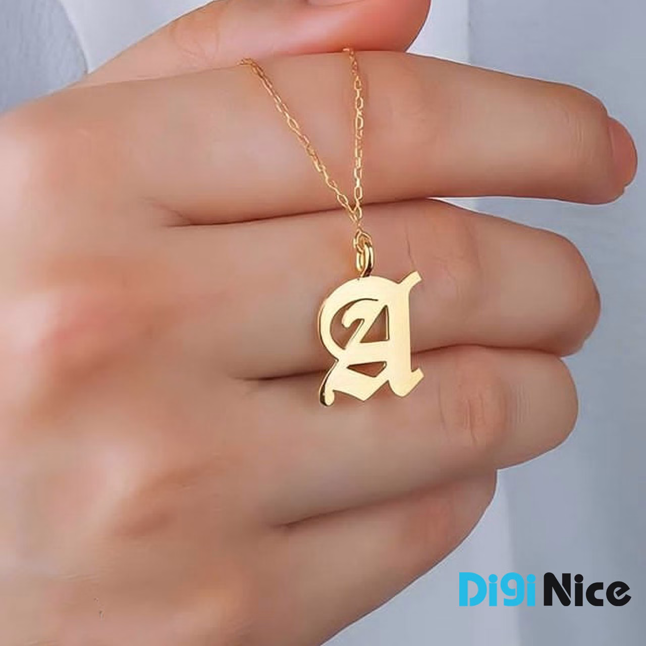 گردنبند طلا 18 عیار طرح A