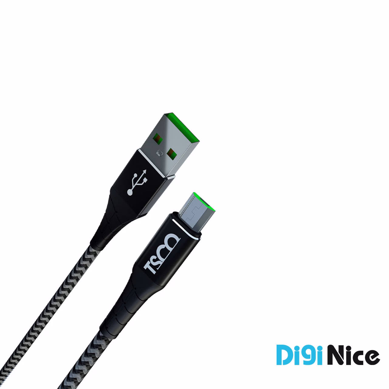 کابل تبدیل USB به microUSB تسکو مدل TC A166N طول 1 متر
