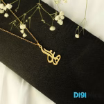 گردنبند طلا 18 عیار طرح نهال