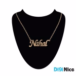 گردنبند طلا 18 عیار طرح نهال