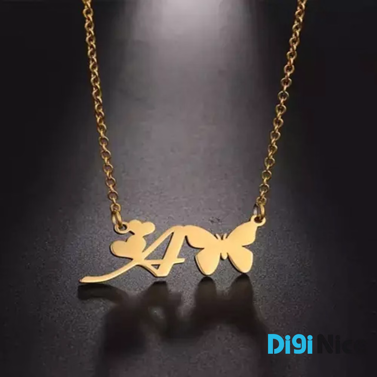 گردنبند طلا 18 عیار طرح A