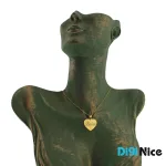 گردنبند طلا 18 عیار طرح Bahar بهار (کد DN-P2875)