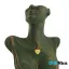 گردنبند طلا 18 عیار طرح Bahar بهار (کد DN-P2875)