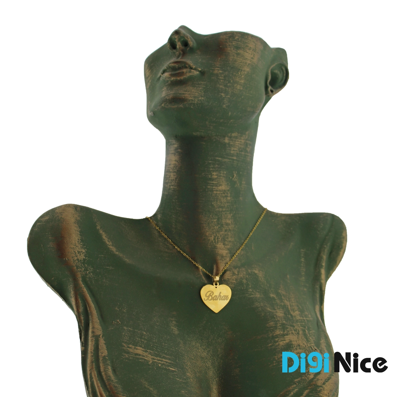 گردنبند طلا 18 عیار طرح Bahar بهار (کد DN-P2875)