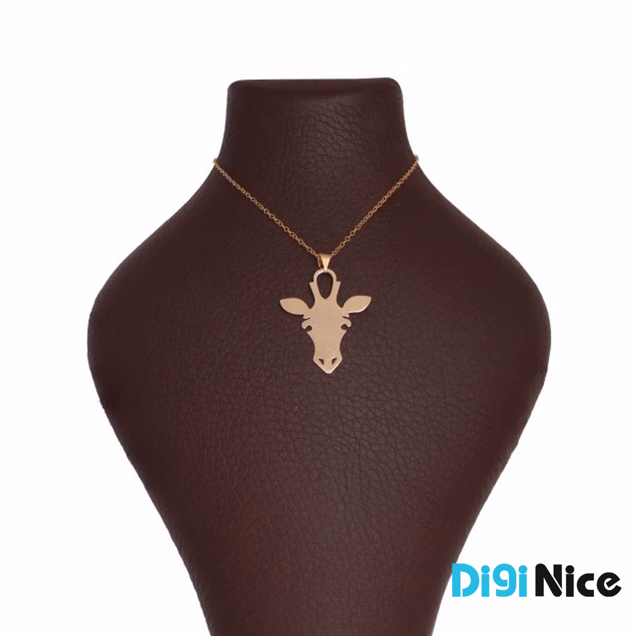 گردنبند طلا 18 عیار طرح زرافه