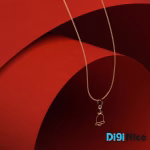 گردنبند طلا 18 عیار طرح زنگوله