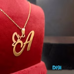گردنبند طلا 18 عیار طرح A
