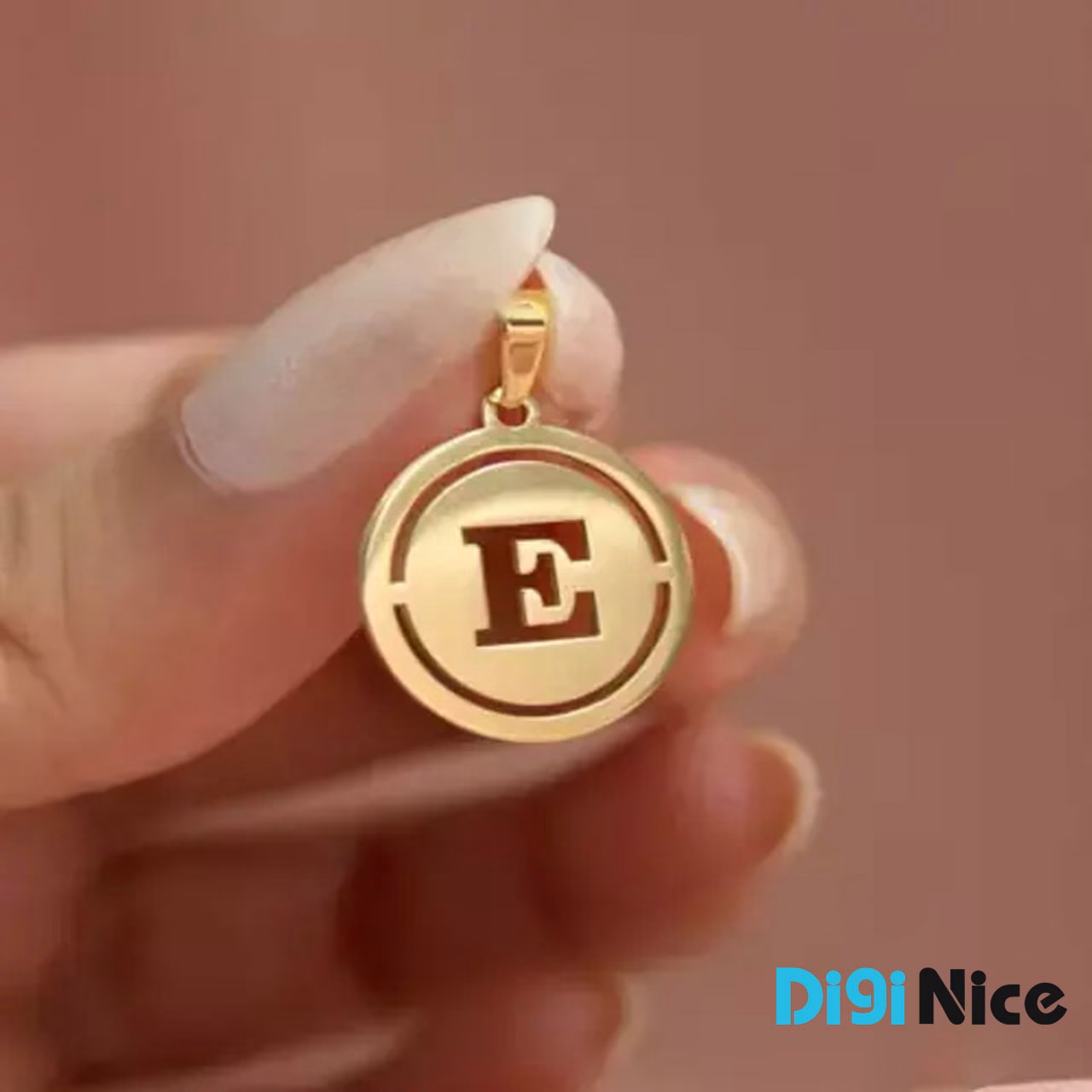 گردنبند طلا 18 عیار طرح E