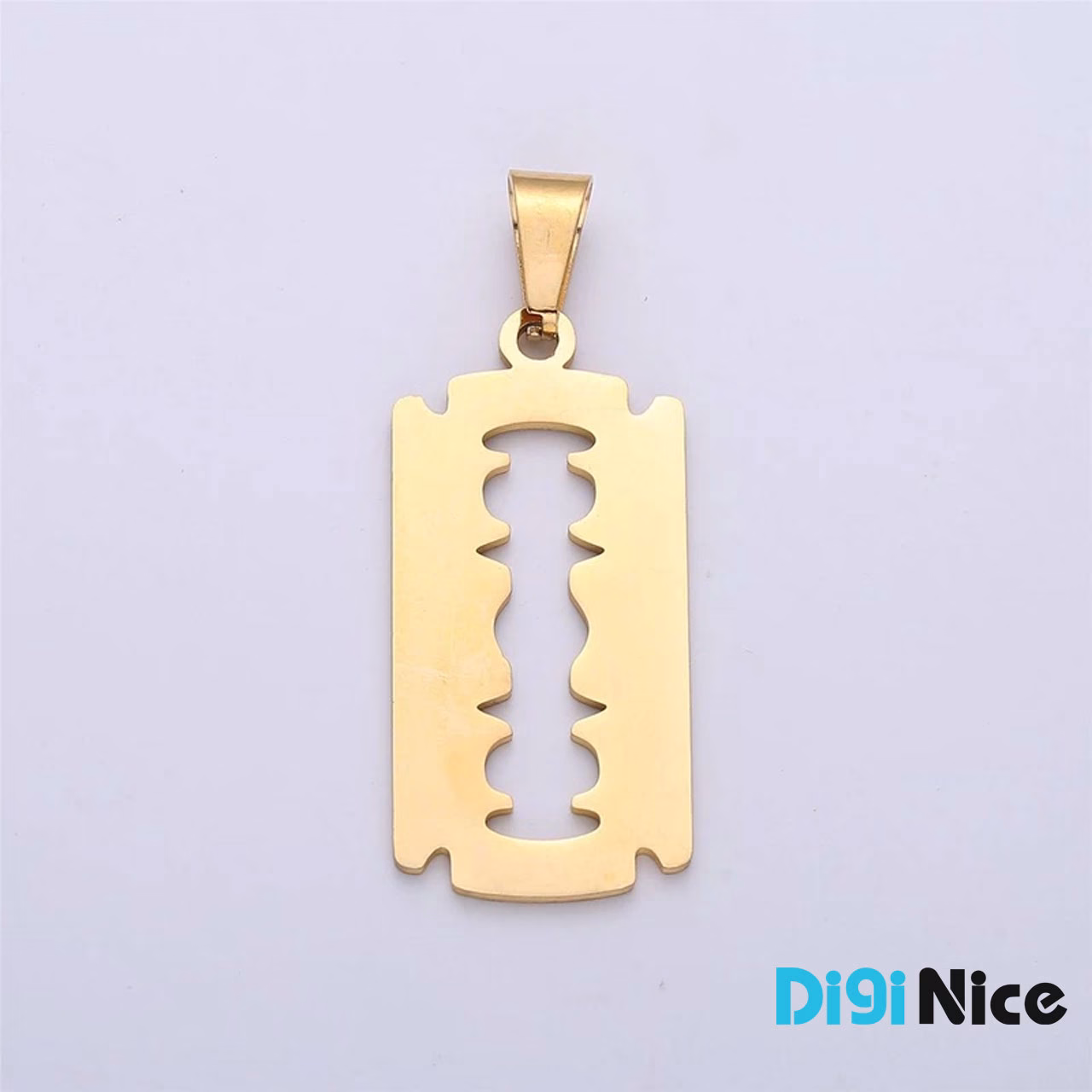 گردنبند طلا 18 عیار طرح تیغ