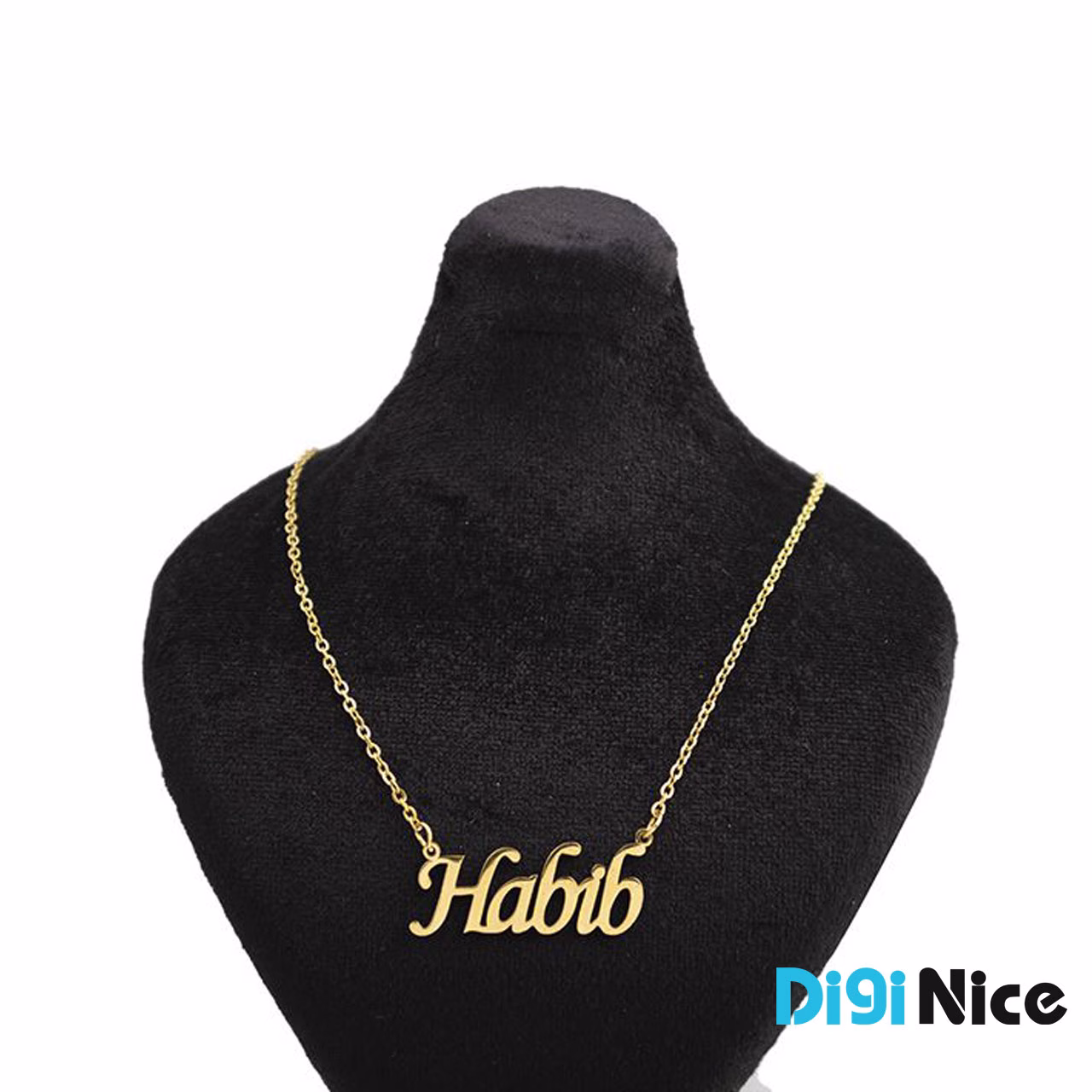 گردنبند طلا 18 عیار طرح حبیب