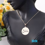گردنبند طلا 18 عیار طرح مامان