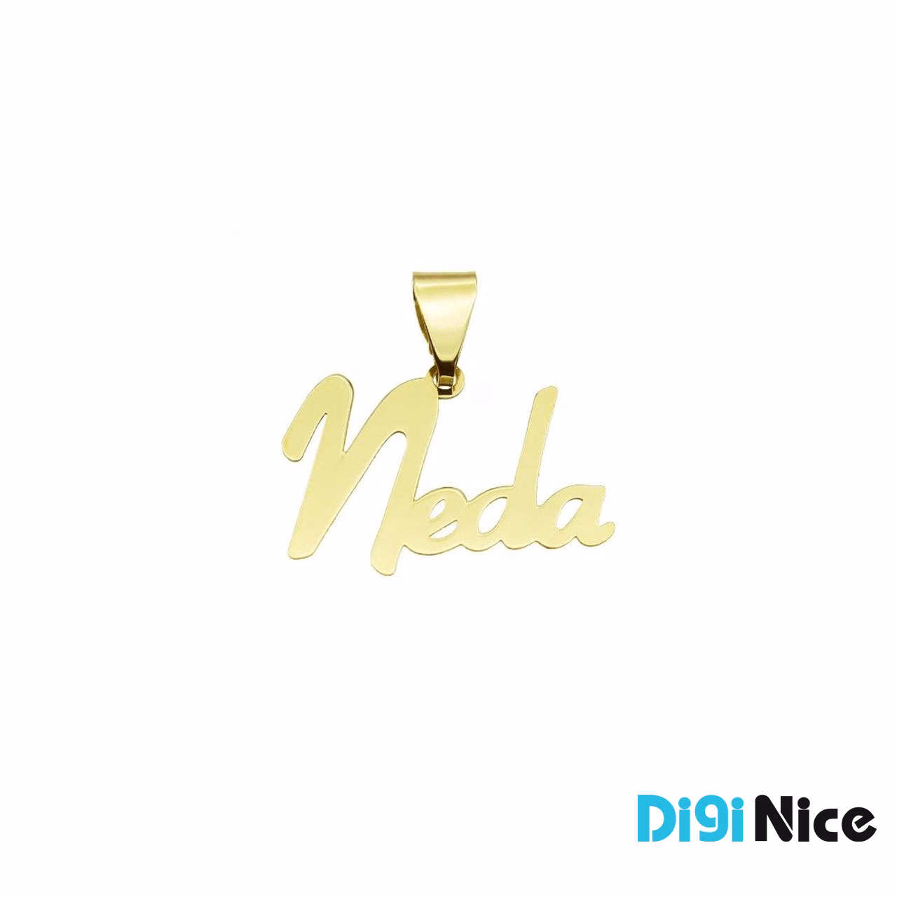 گردنبند طلا 18 عیار طرح Neda ندا