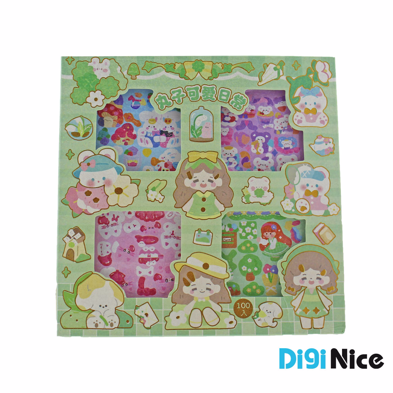 پک 1عددی برچسب فانتزی شاین کد DN-L0007