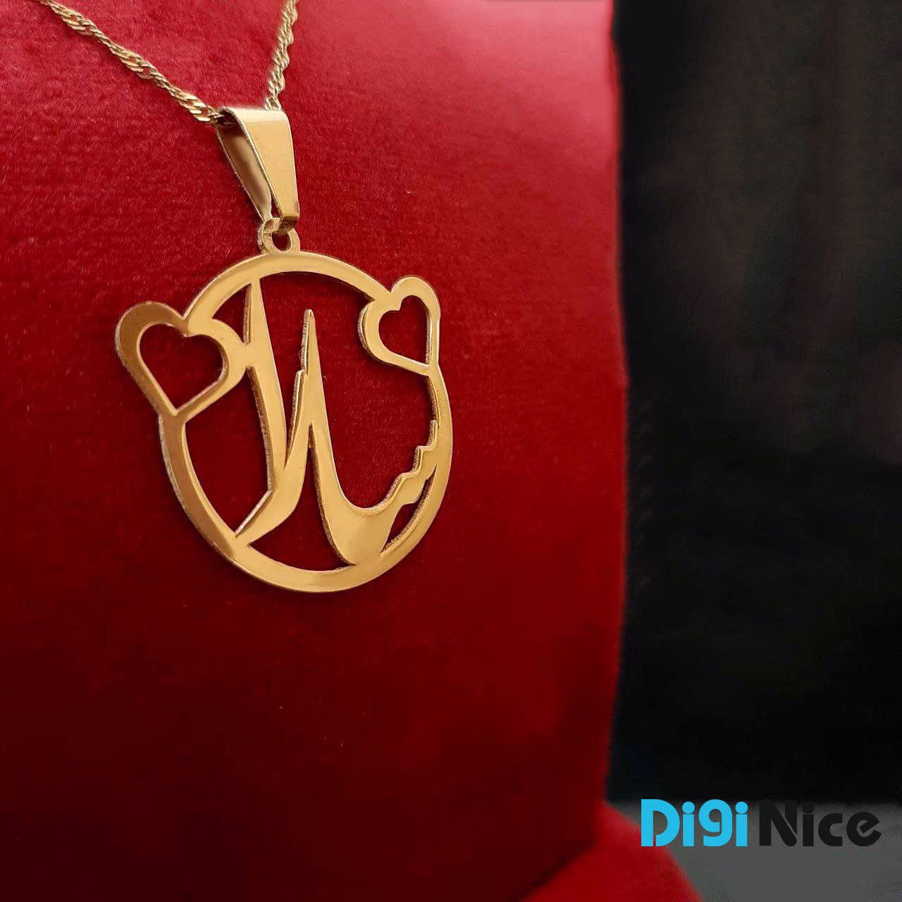 گردنبند طلا 18 عیار طرح سارا