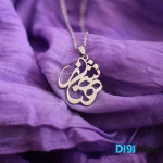 گردنبند طلا 18 عیار طرح شهناز Shahnaz (کد DN-P3554)