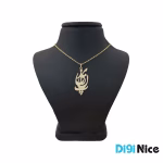 گردنبند طلا 18 عیار طرح پریناز