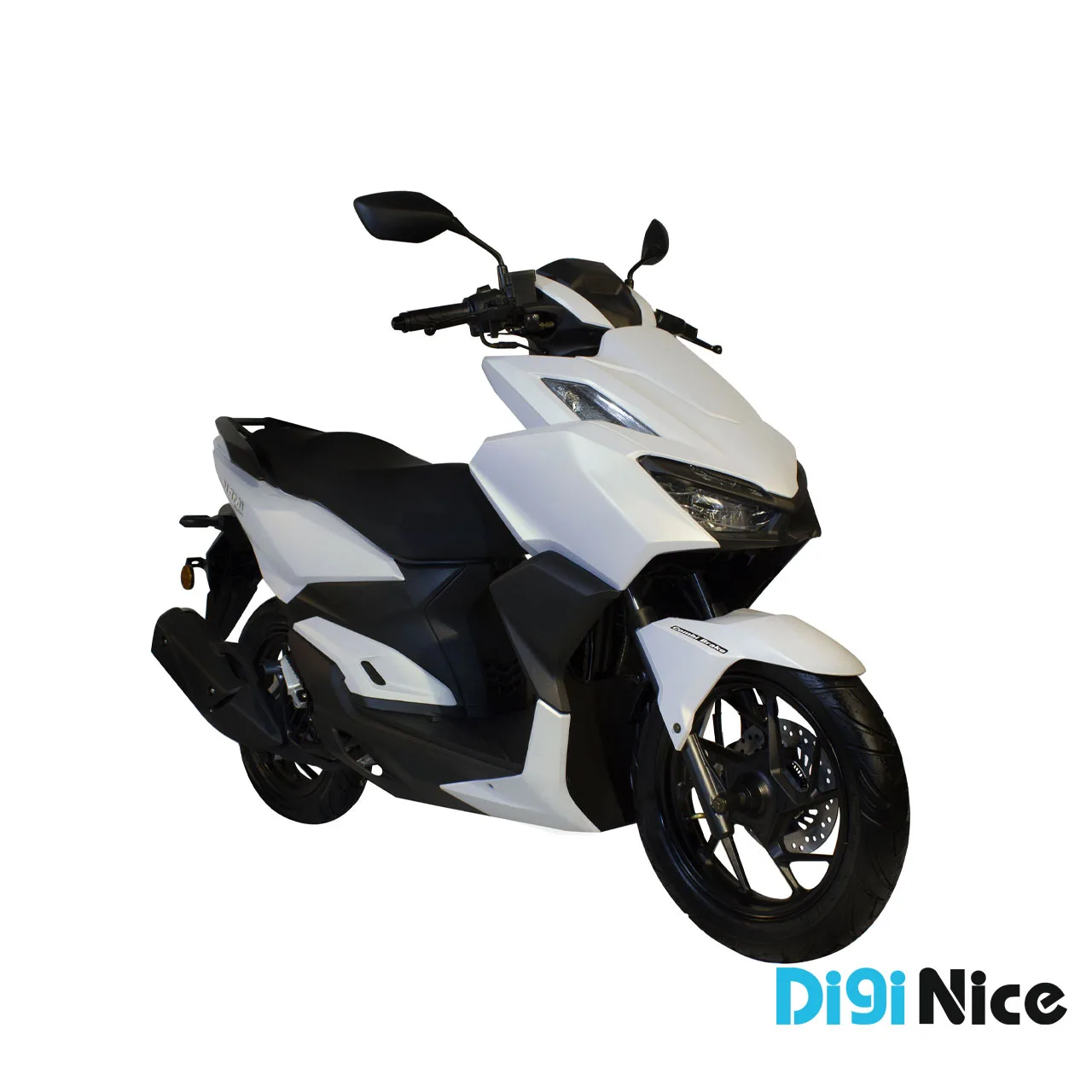 موتور سیکلت نامی مدل Vario CL150 رنگ سفید- نمای جلو